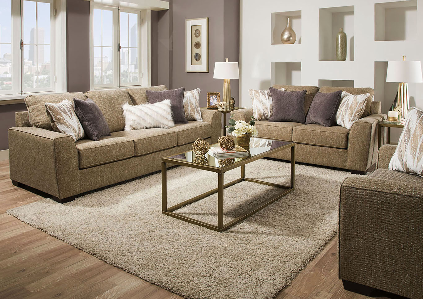 Paradise Sisal Sofa,United Furniture - Presentation