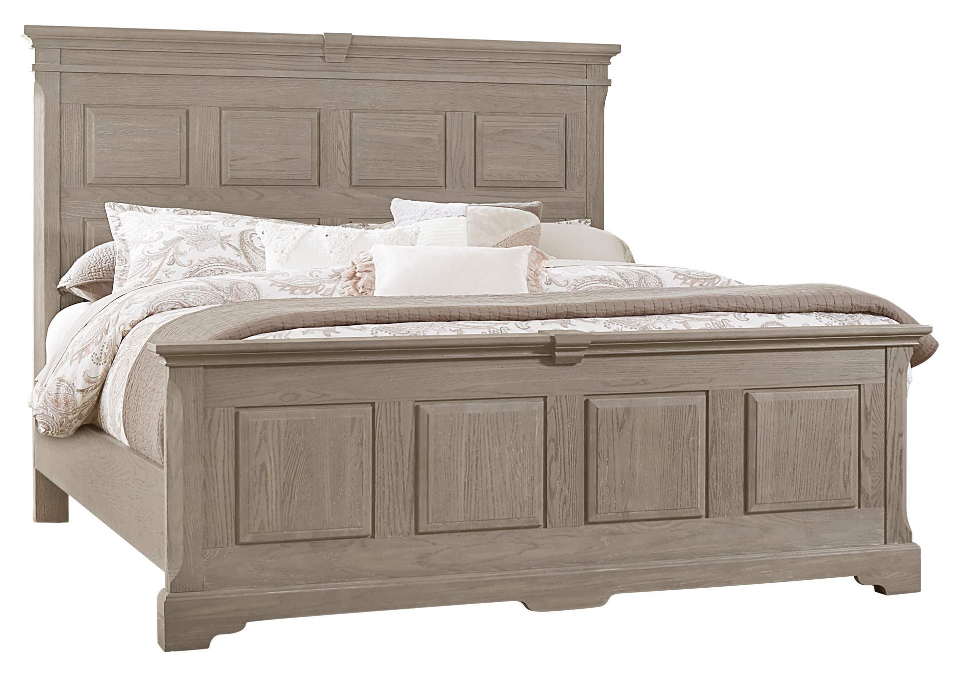 Heritage-Greystone King Mansion Bed,Vaughan-Bassett