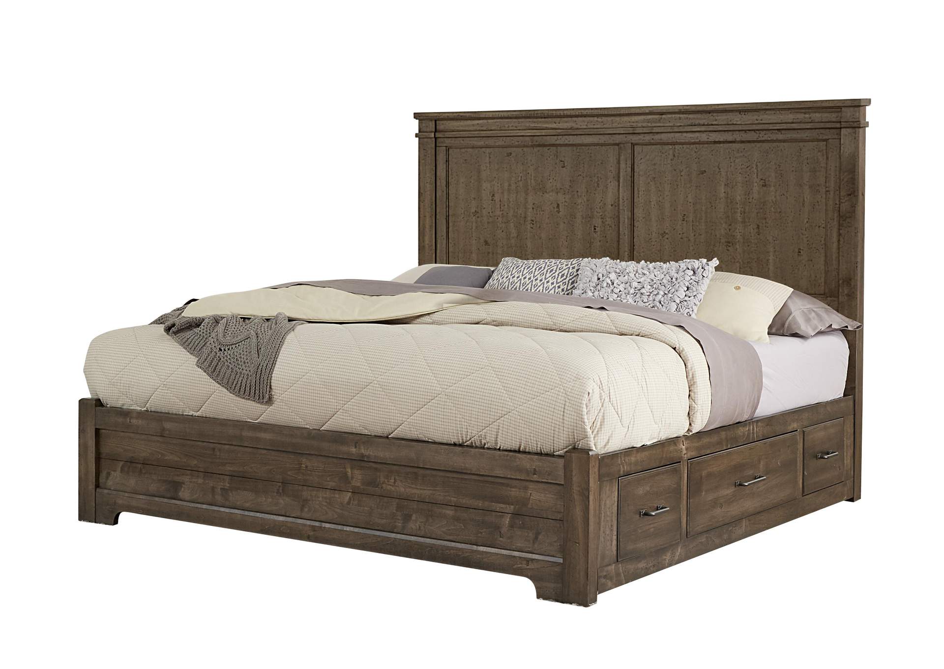 Cal King Mansion Bed,Vaughan-Bassett