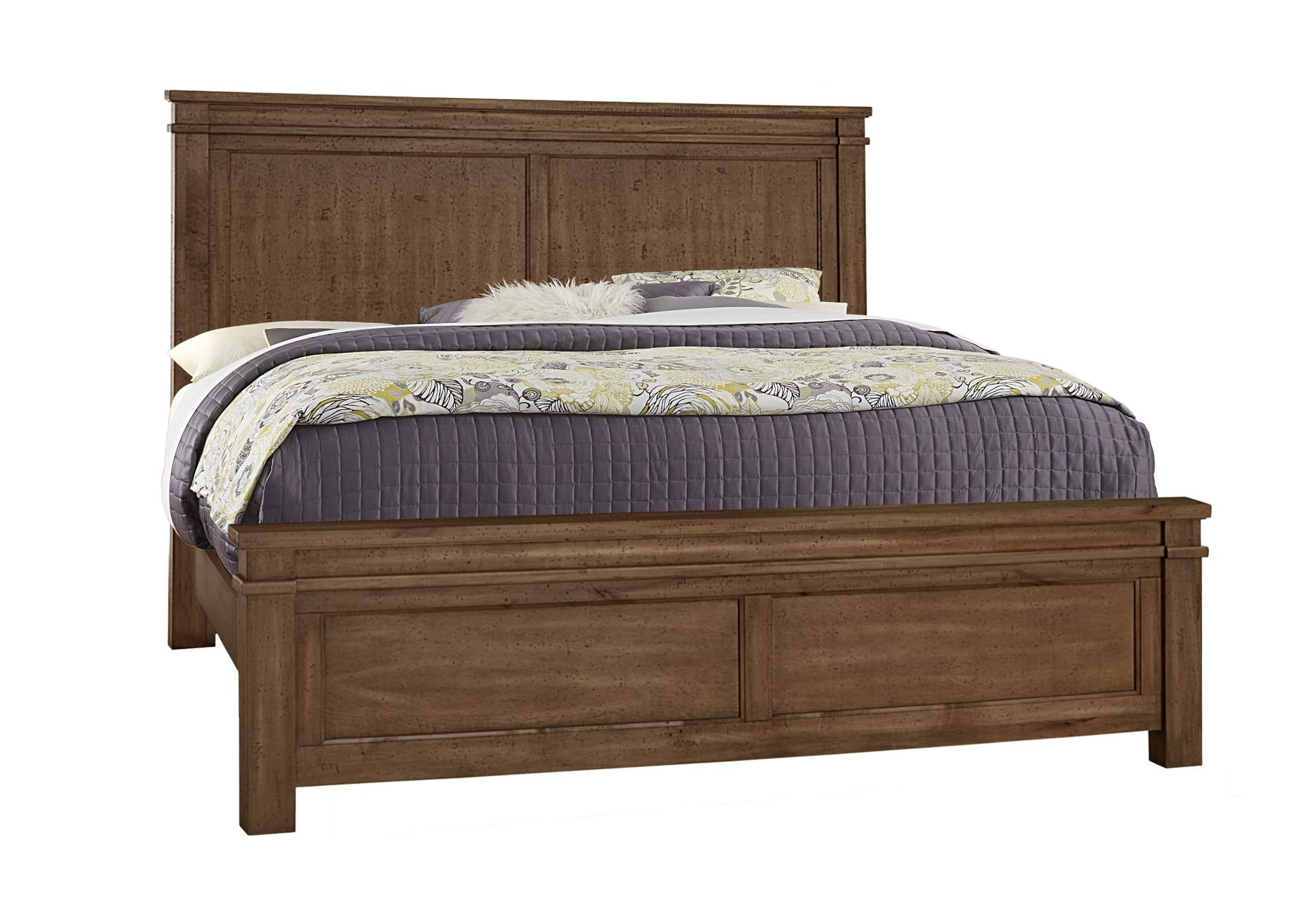 Cool Rustic Quincy Mansion Queen Bed,Vaughan-Bassett