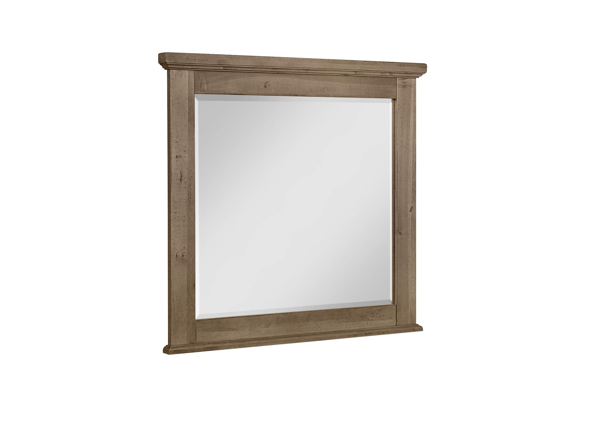 Cool Rustic Alto Landscape Mirror,Vaughan-Bassett