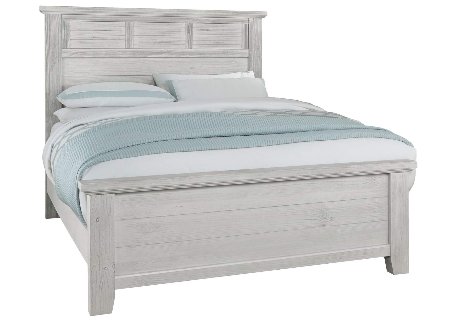 Sawmill Kabul Louver Queen Bed,Vaughan-Bassett