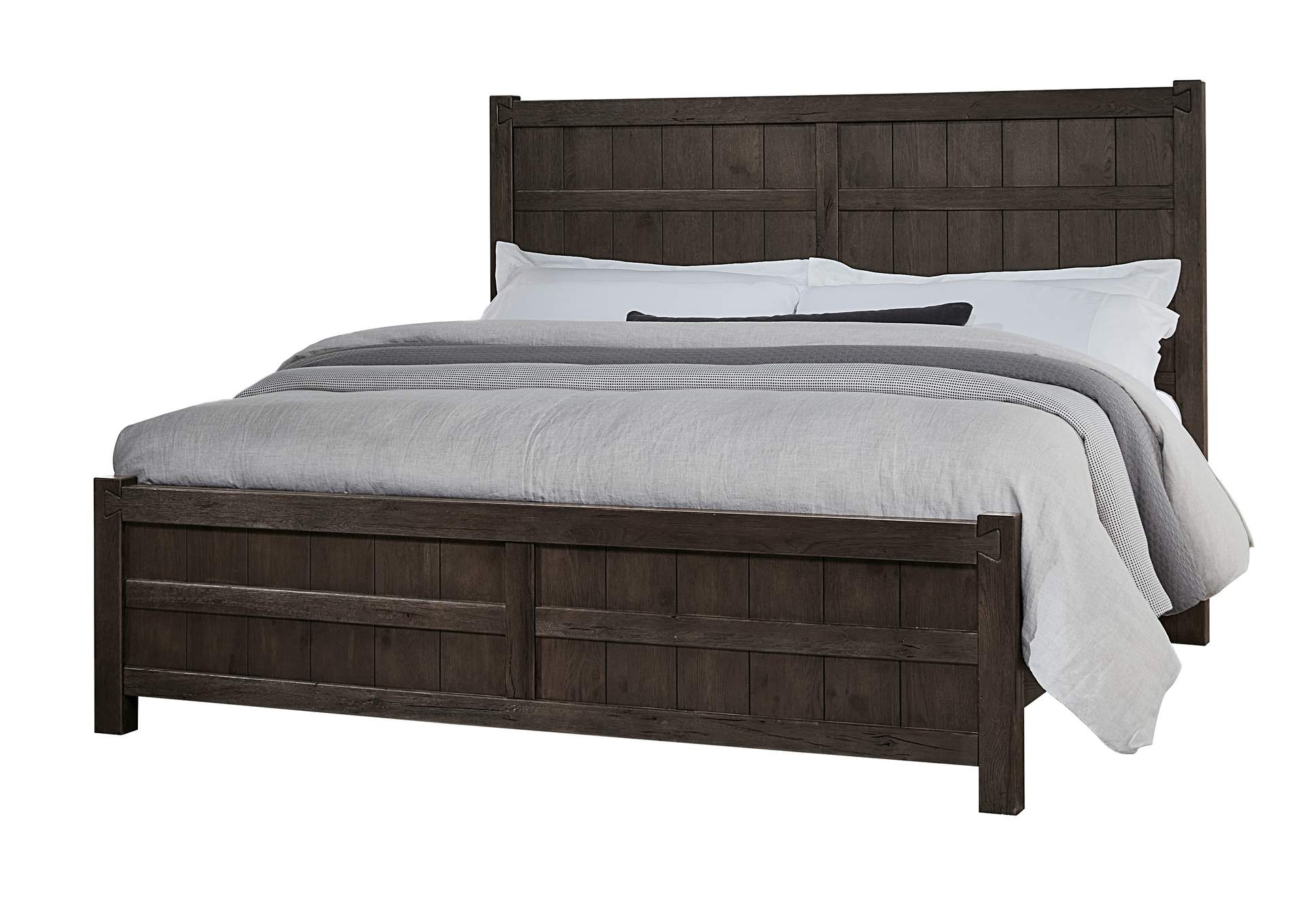 750 - Dovetail-Java Cal King Board & Batten Bed,Vaughan-Bassett