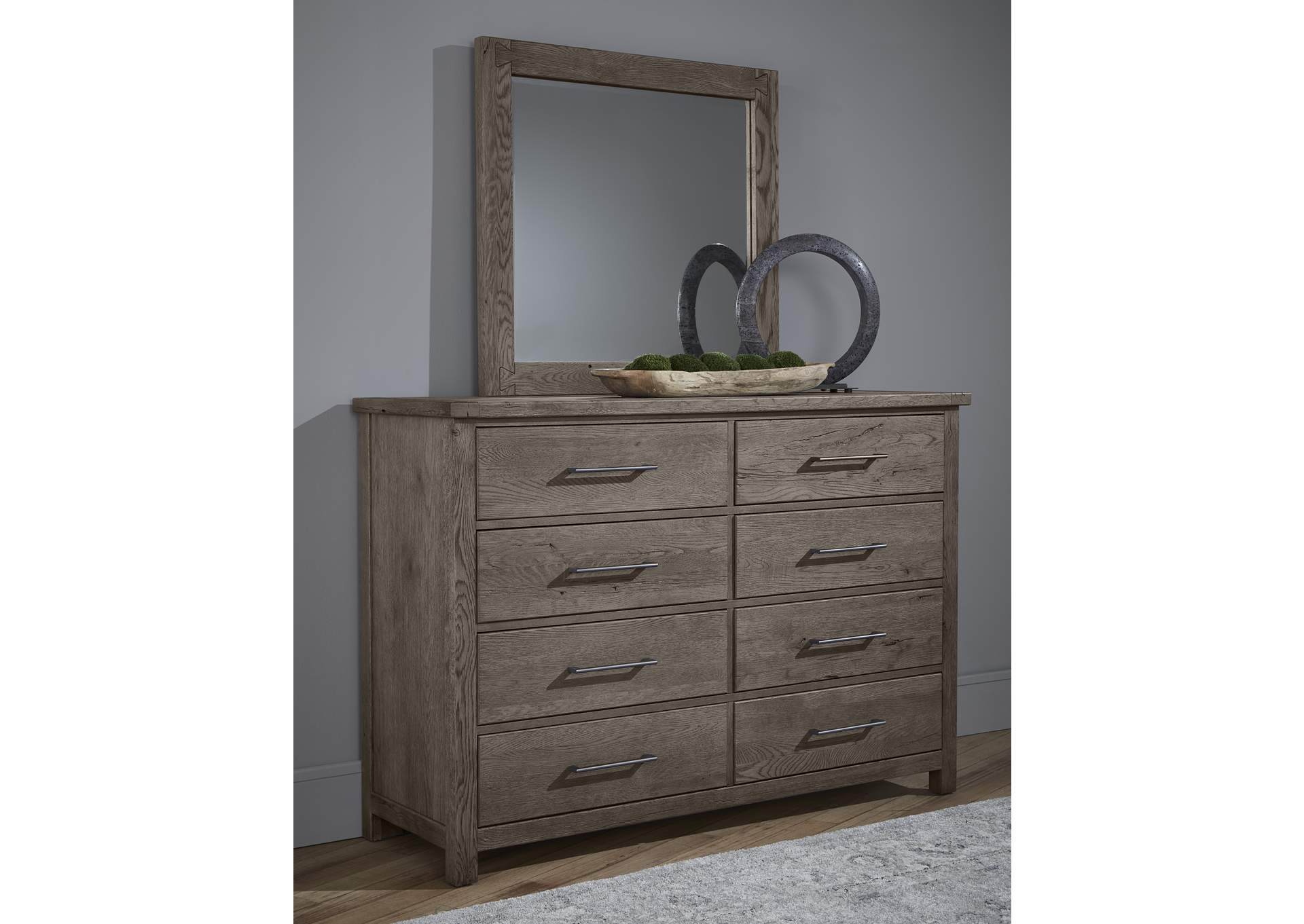 751 - Dovetail-Mystic Grey Dresser,Vaughan-Bassett