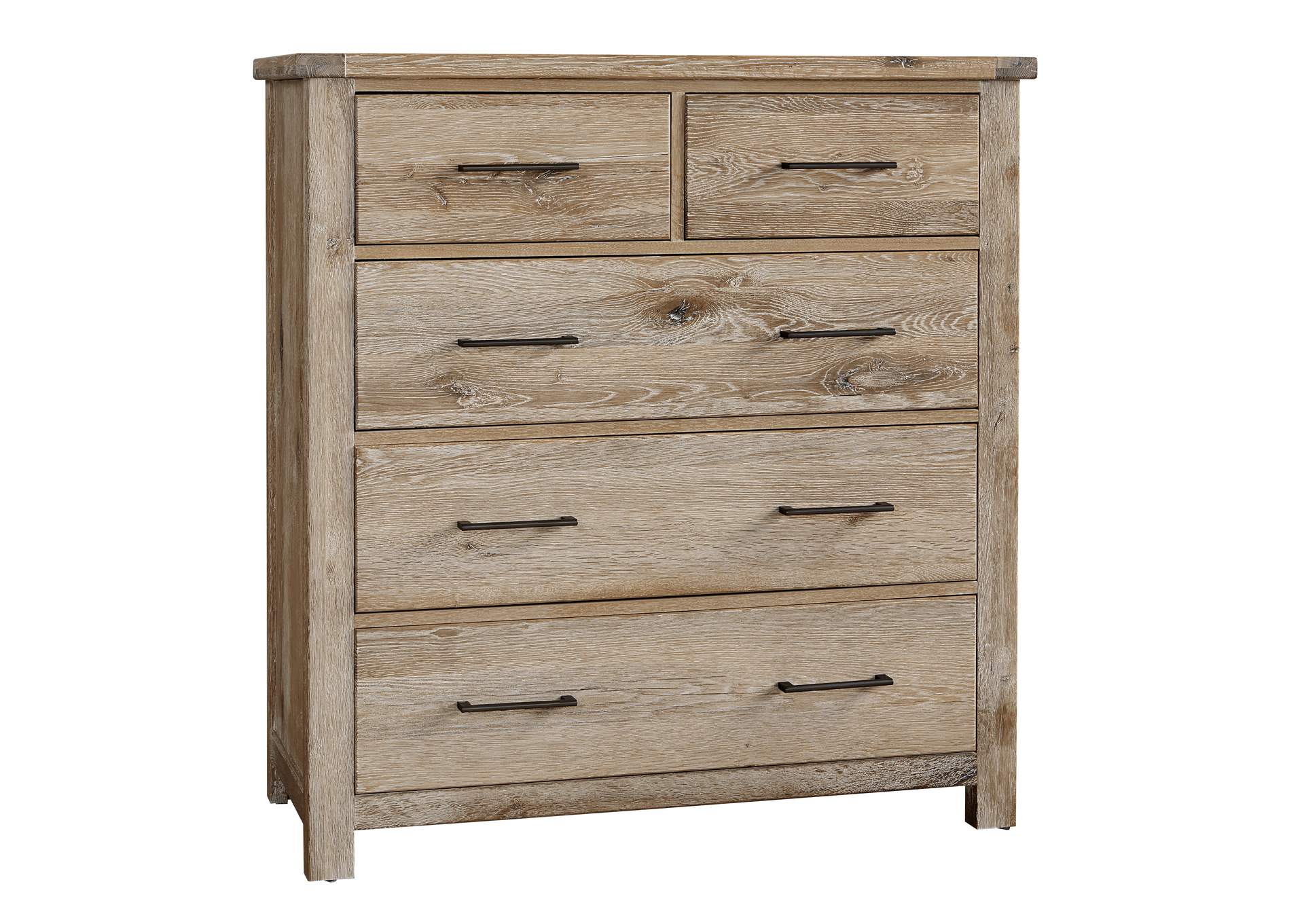 754 - Dovetail-Sun Bleached White Standing Dresser,Vaughan-Bassett