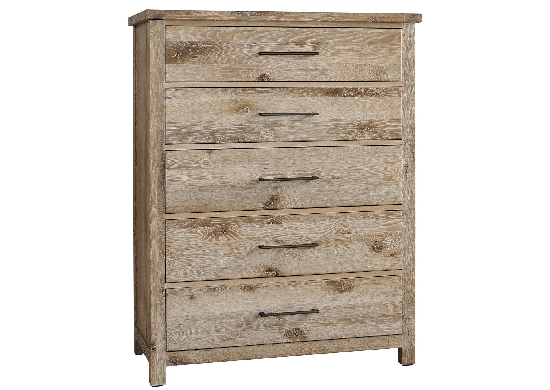 754 - Dovetail-Sun Bleached White Chest,Vaughan-Bassett