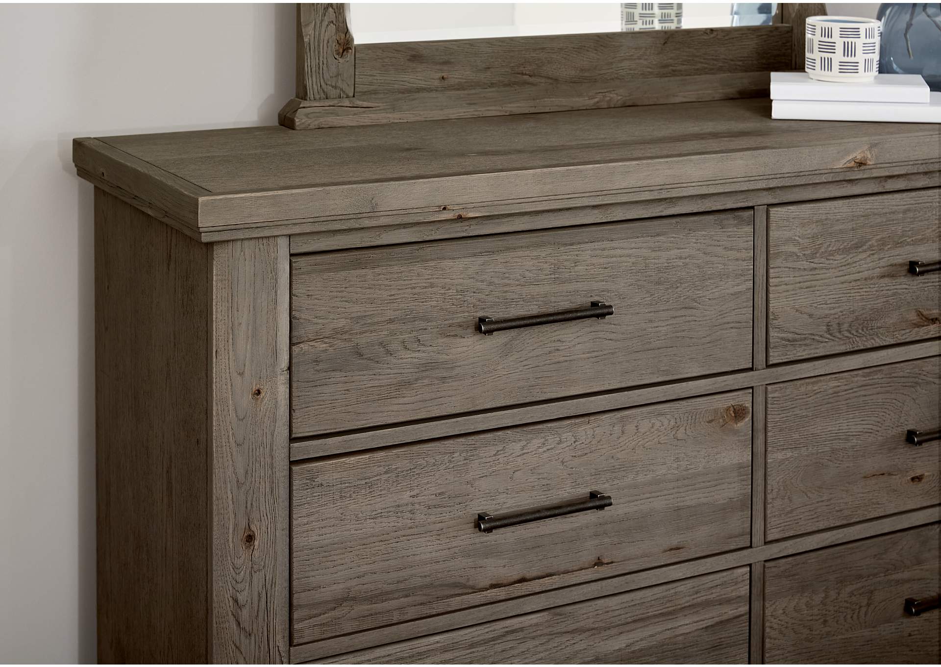 Yellowstone-Dapple Grey Dresser - 8 Drawer,Vaughan-Bassett