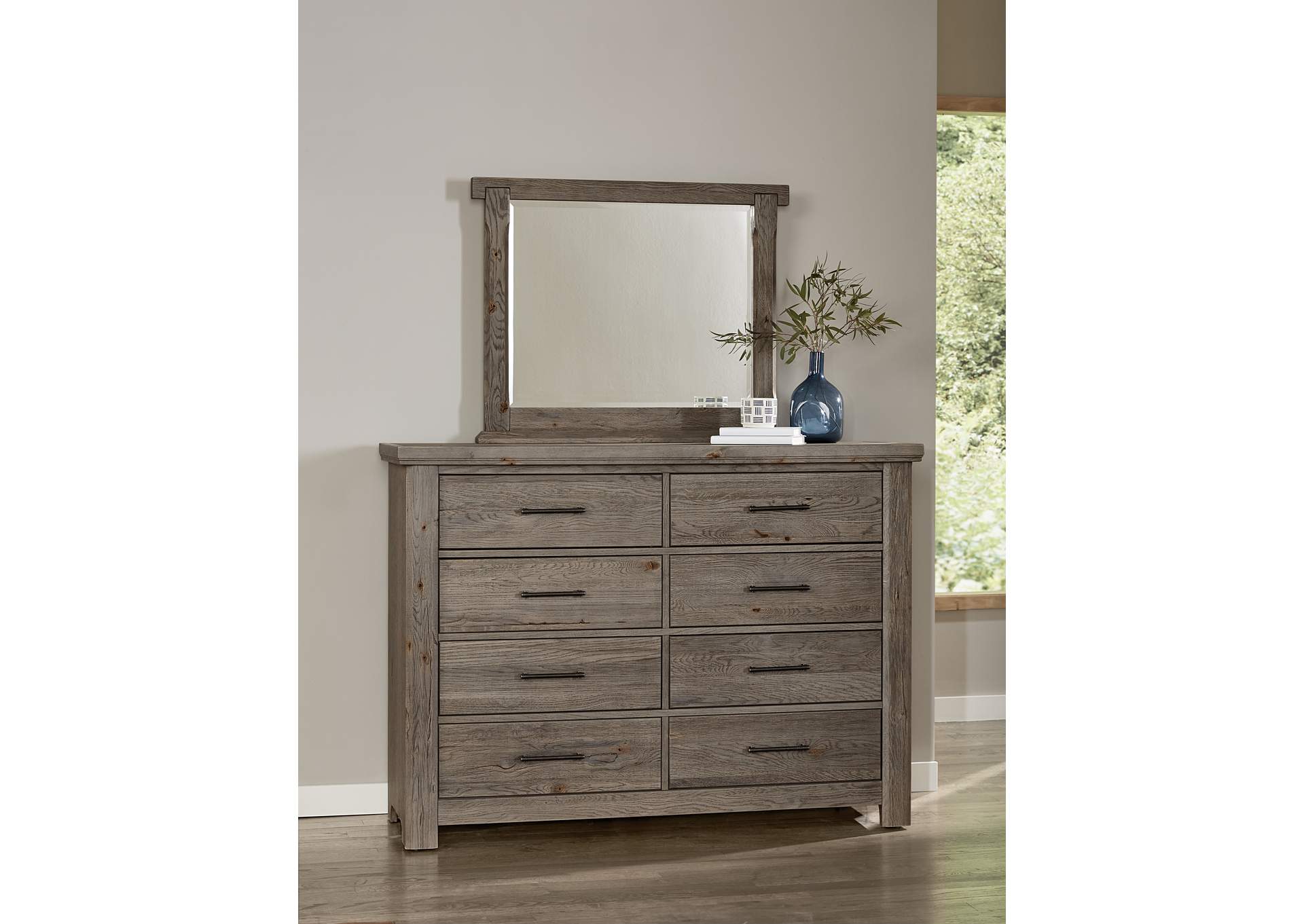 Yellowstone-Dapple Grey Dresser - 8 Drawer,Vaughan-Bassett