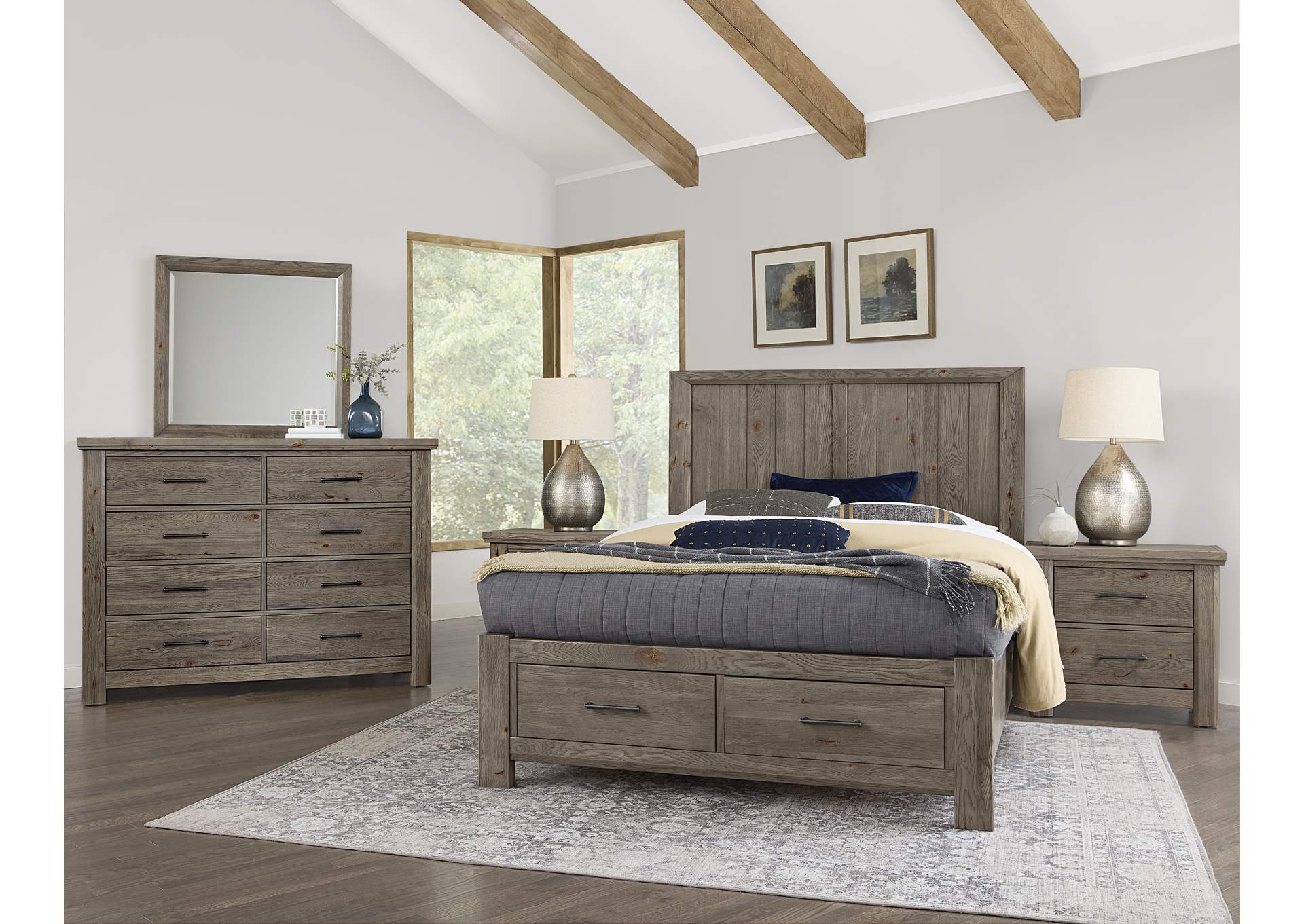 Yellowstone-Dapple Grey Dresser - 8 Drawer,Vaughan-Bassett