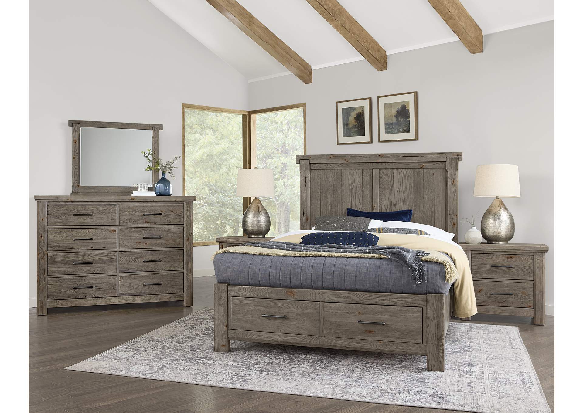 Yellowstone-Dapple Grey Dresser - 8 Drawer,Vaughan-Bassett