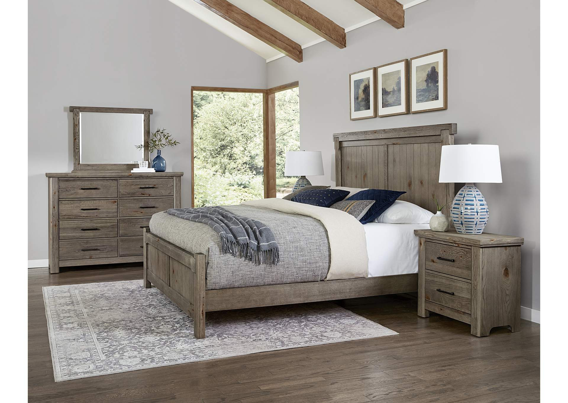 Yellowstone-Dapple Grey Dresser - 8 Drawer,Vaughan-Bassett