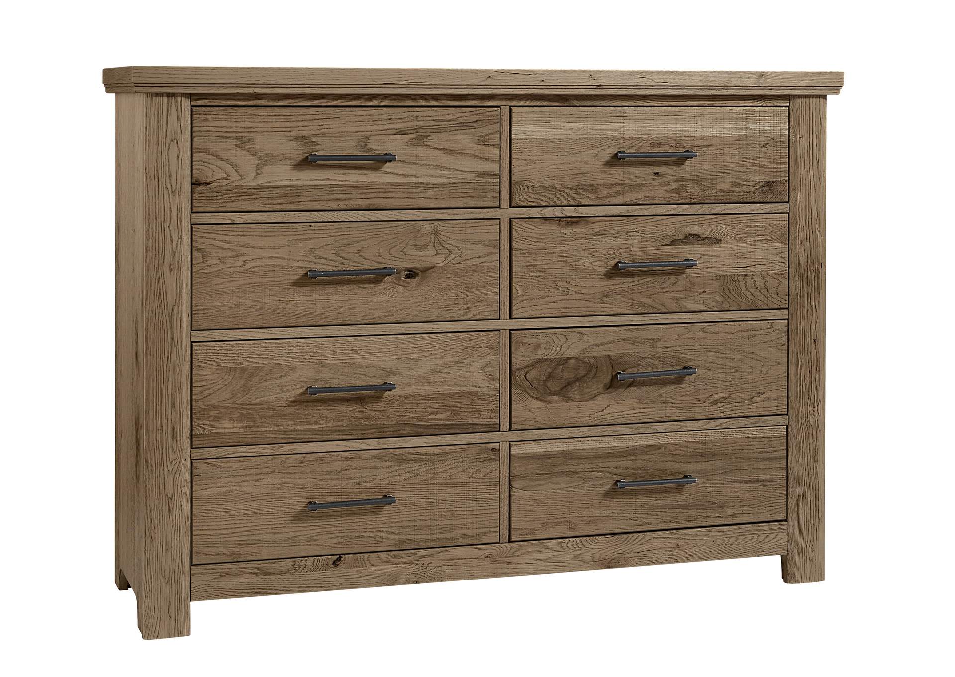 Yellowstone-Chestnut Natural Dresser - 8 Drawer,Vaughan-Bassett