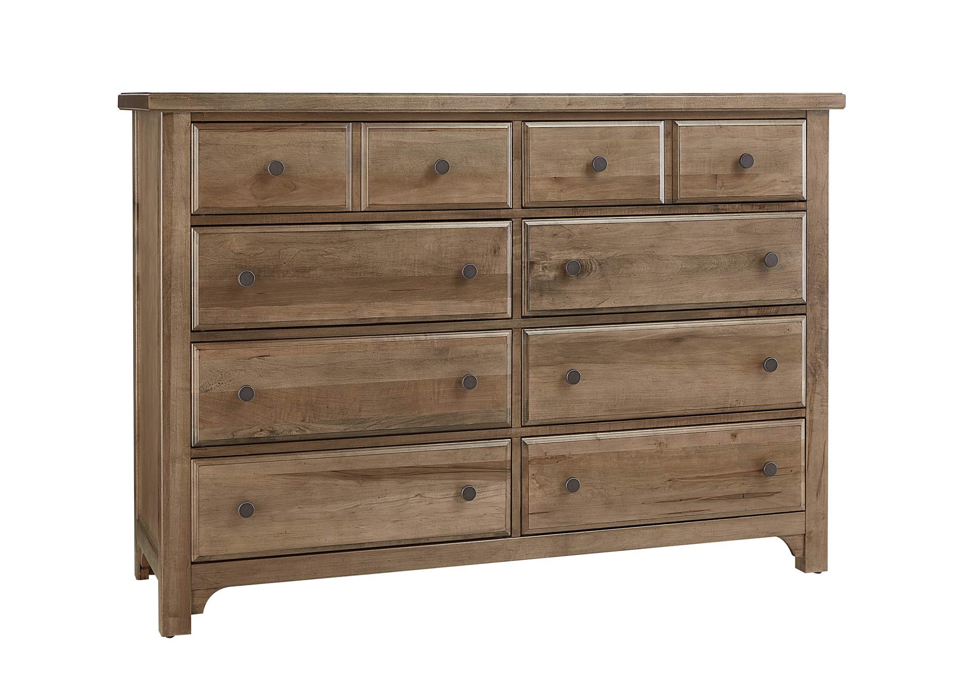 Cool Farmhouse-Natural Dresser - 8 Drawer,Vaughan-Bassett