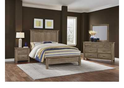 Image for Maple Road Queen Bed w/Dresser and Mirror
