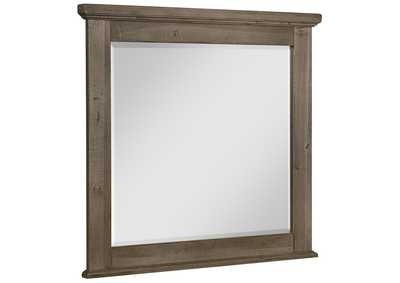 Image for 172 - Cool Rustic-Stone Grey Landscape Mirror