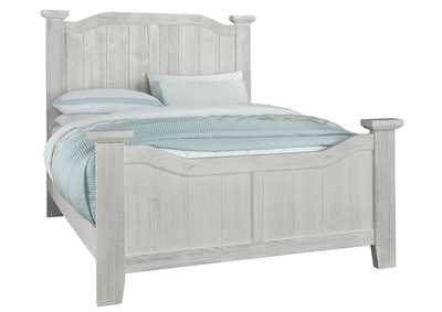 Sawmill Alabaster Queen Arch Bed