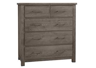 Image for 751 - Dovetail-Mystic Grey Standing Dresser