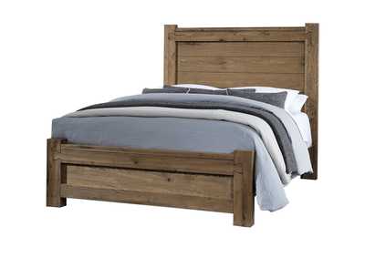 Image for 752 - Dovetail-Natural Cal King Poster Bed With Poster Fb