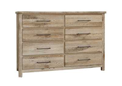 Image for 754 - Dovetail-Sun Bleached White Dresser