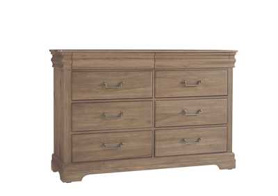 Image for Vista-Natural Oak Dresser - 8 Drawer