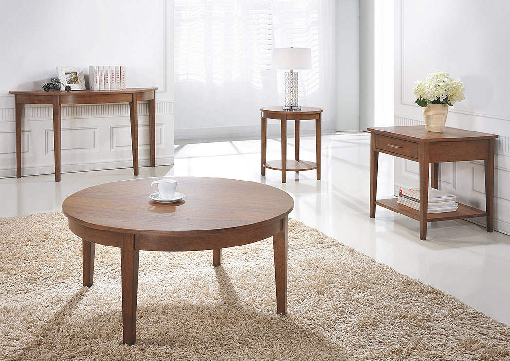 Denmark Half Round Sofa Table,Winners Only