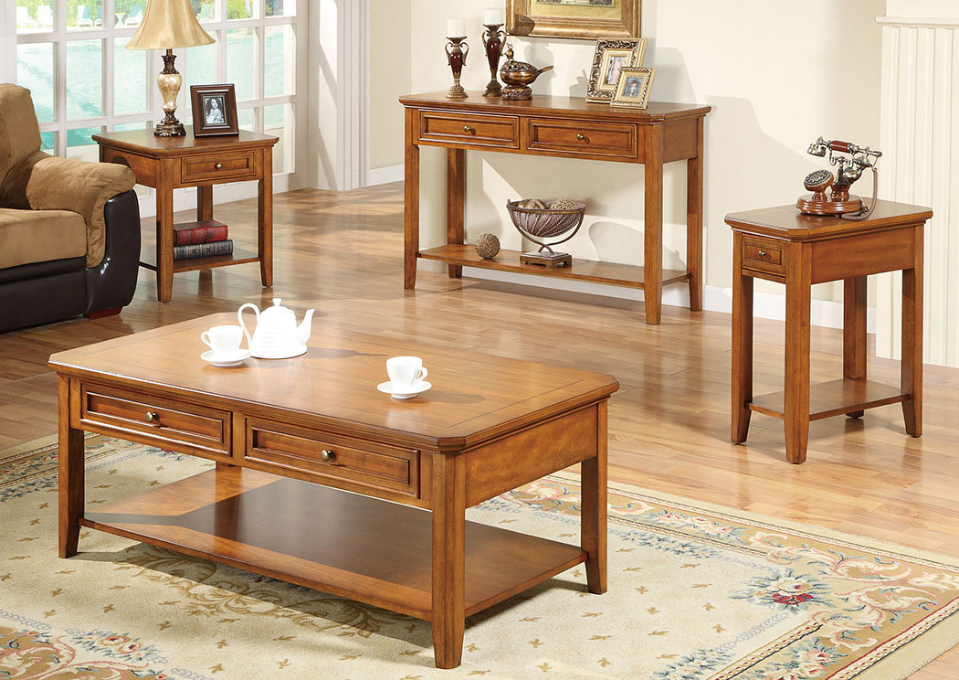Topaz - Cinnamon 52" Coffee Table,Winners Only