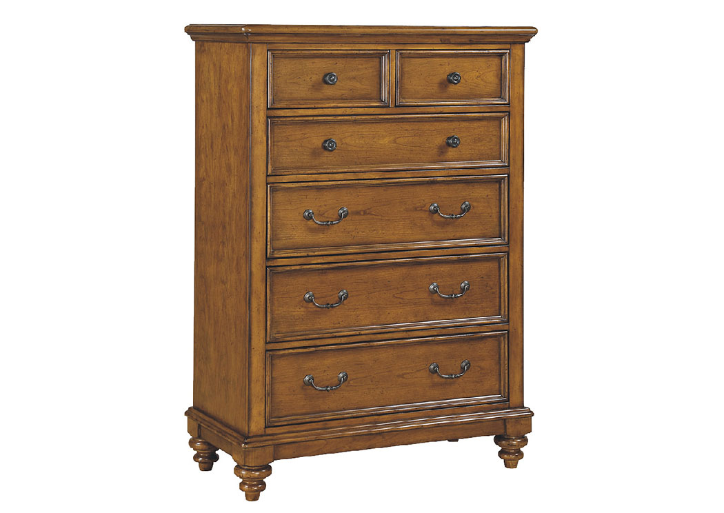 Palm Beach 38" 6-Drawer Chest,Winners Only