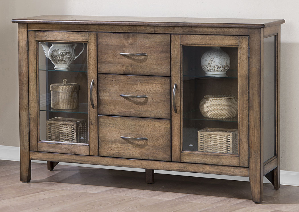 Carmel - Rustic Brown 54" Sideboard,Winners Only