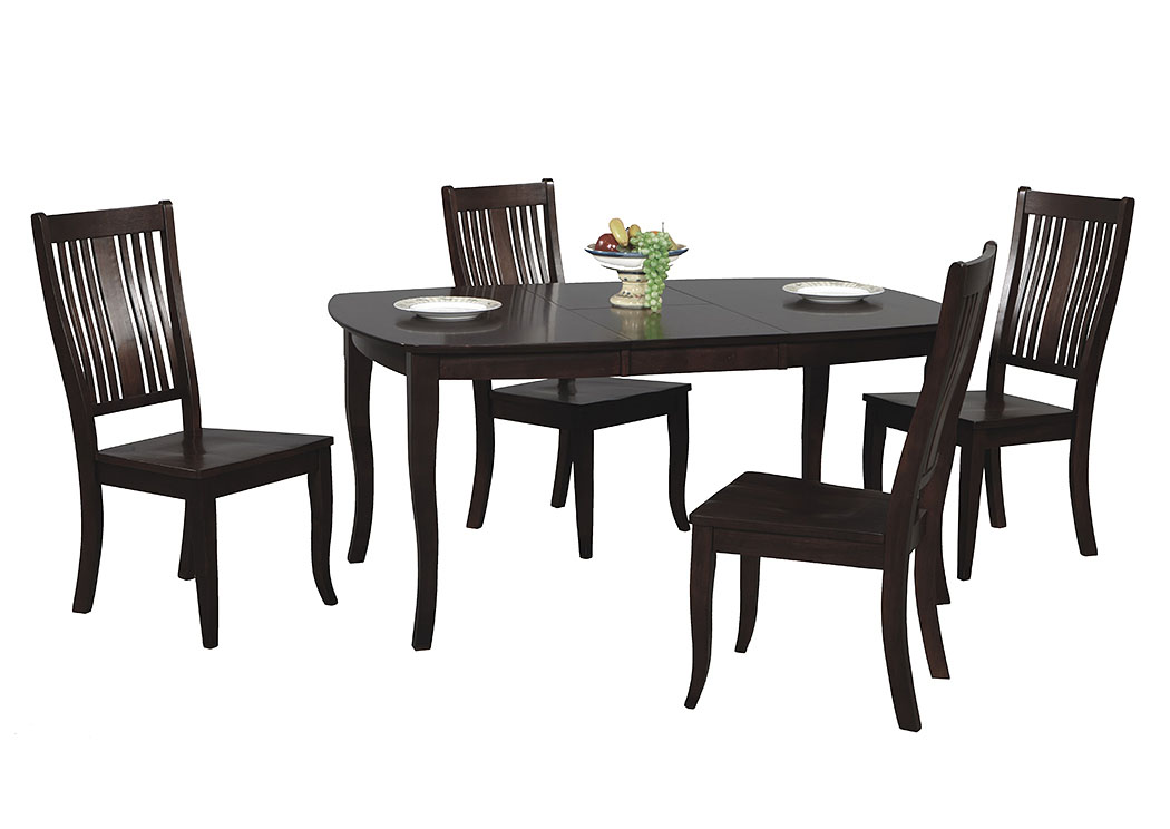 Santa Fe - Chocolate 64" Leg Table,Winners Only