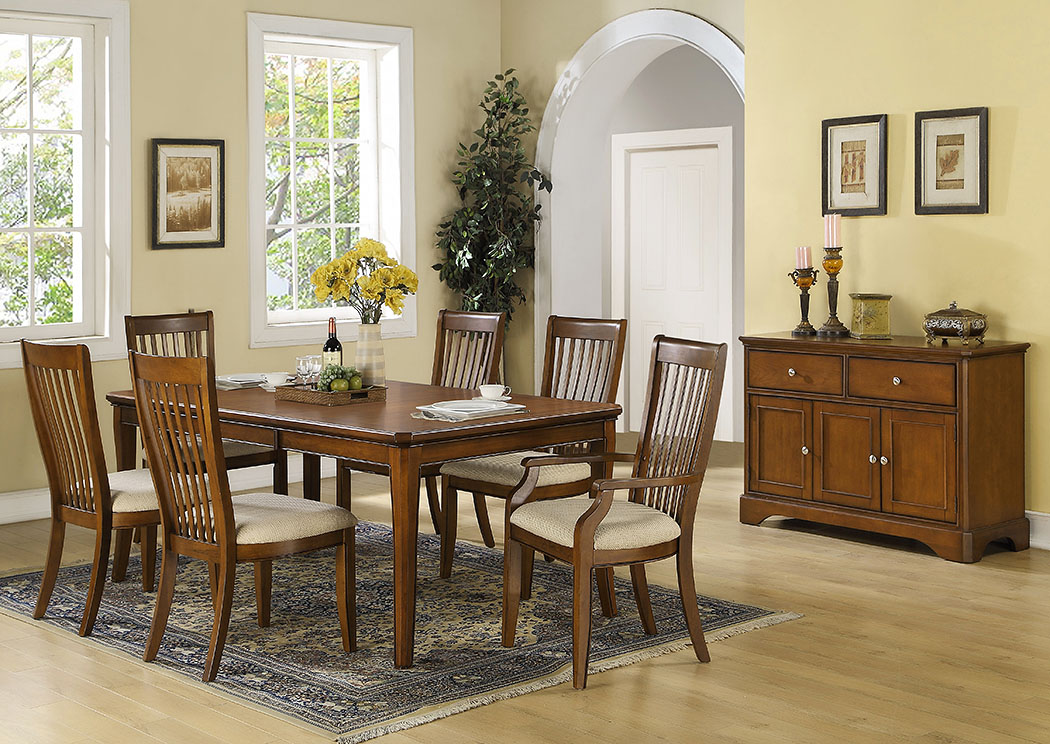 Topaz - Cinnamon 78" Table,Winners Only