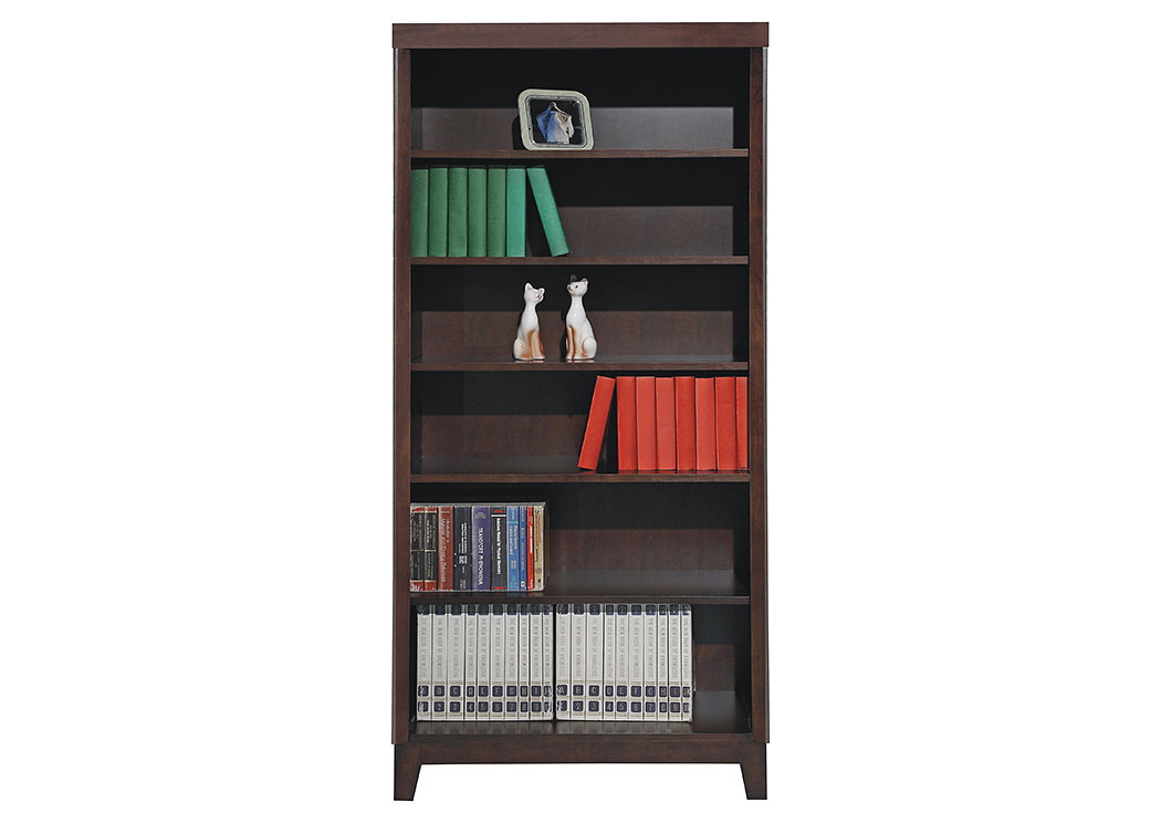 Koncept - Chocolate 32" Open Bookcase,Winners Only