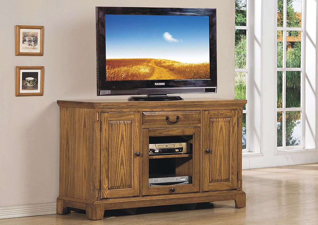 Zahara - Light Oak 54" Media Base,Winners Only