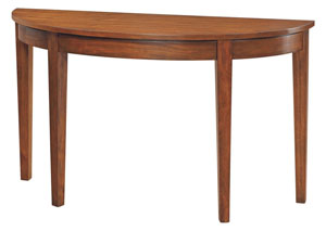 Image for Davenport 52" Half Round Sofa Table