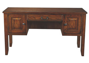 Image for Zahara - Medium Oak 53" Sofa Table/Writing Desk