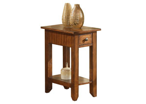 Image for Zahara - Mission Oak 14" End Table