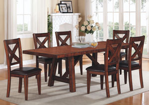 Image for Kingston 96" Trestle Table w/2X13" Leaves