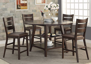 Image for Parkside - Espresso Ladder Back Barstool