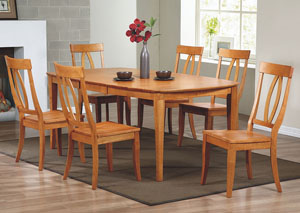 Image for Santa Barbara - Autumn 78" Table w/18" Butterfly Leaf