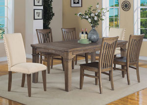 Image for Urbana - Gray 84" Table w/18" Butterfly Leaf