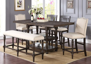 Image for Xcalibur - Expresso 78" Tall Table w/18" Bfly Leaf