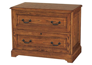 Image for Heritage - Dark Oak 2 Drawer Lateral File
