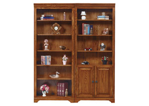 Image for Heritage - Dark Oak 32" Bookcase w/Doors