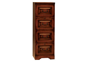 Image for Country Cherry 4 Drawer File Cabinet
