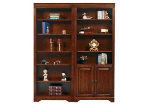 Image for Country Cherry 32" Bookcase w/Doors