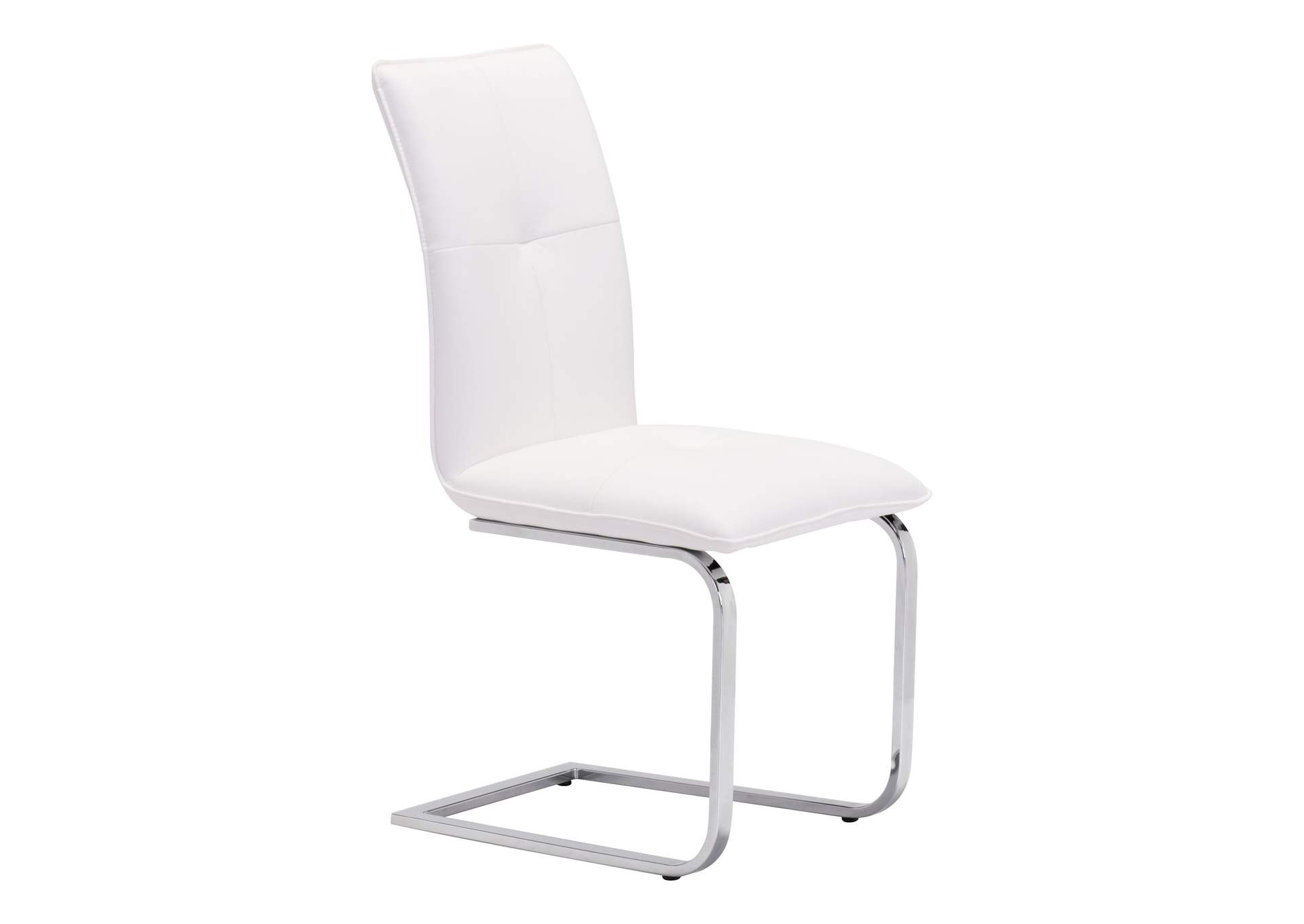 Anjou Dining Chair [Set of 2] White,Zuo