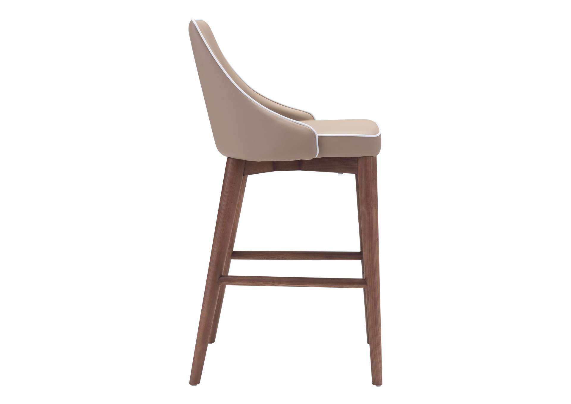 Moor Counter Stool Beige,Zuo