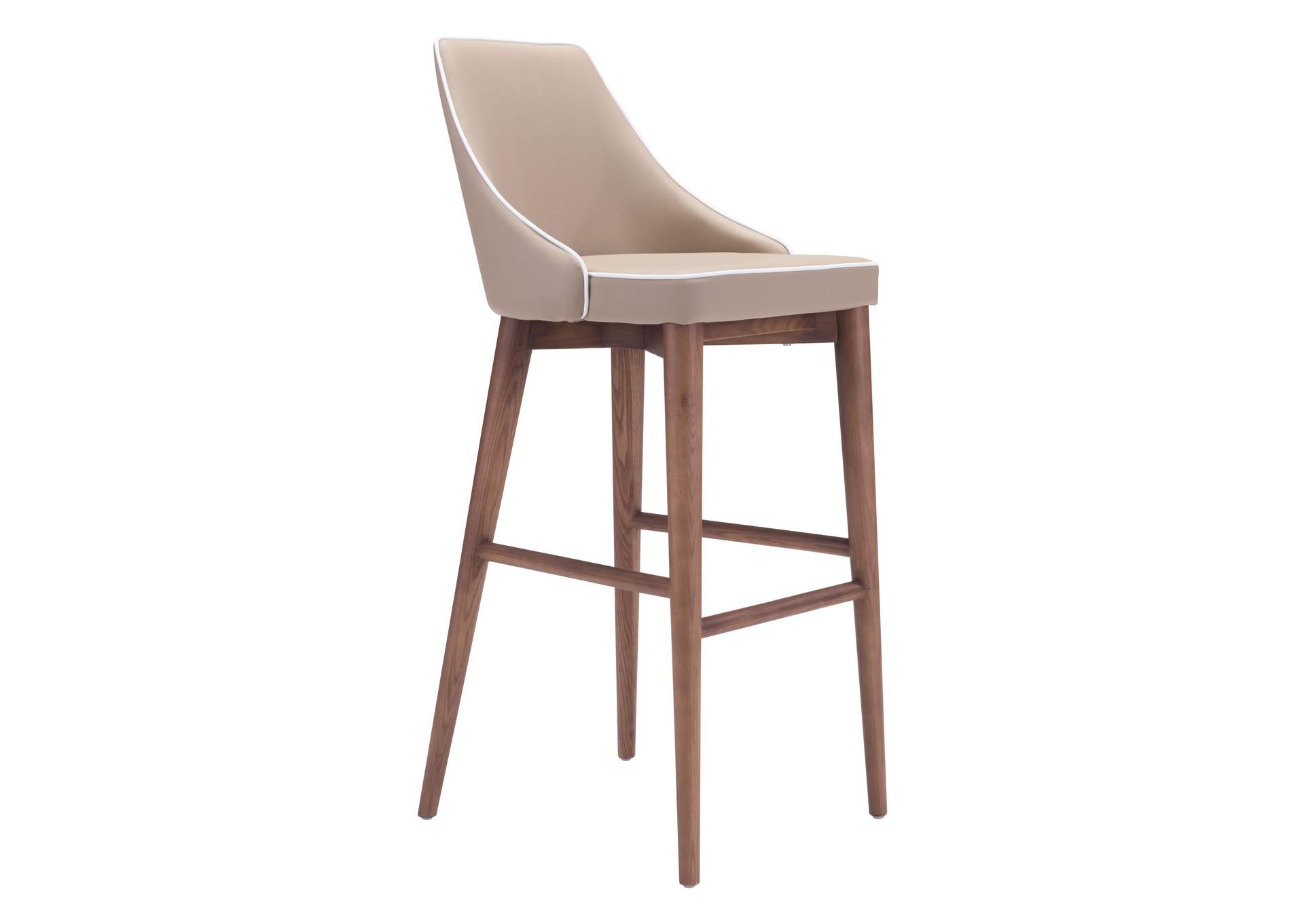 Moor Barstool Beige,Zuo