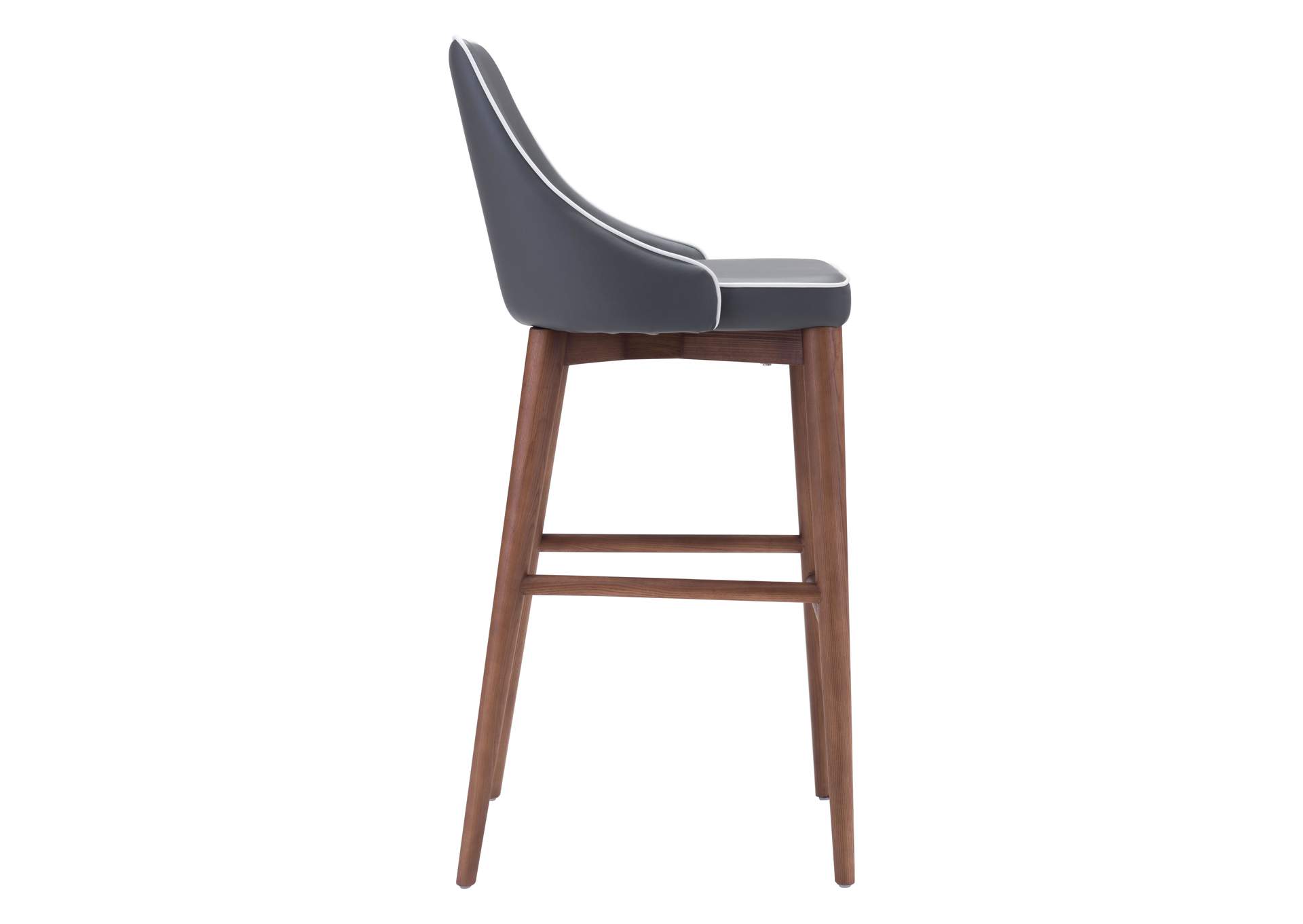 Moor Barstool Dark Gray,Zuo