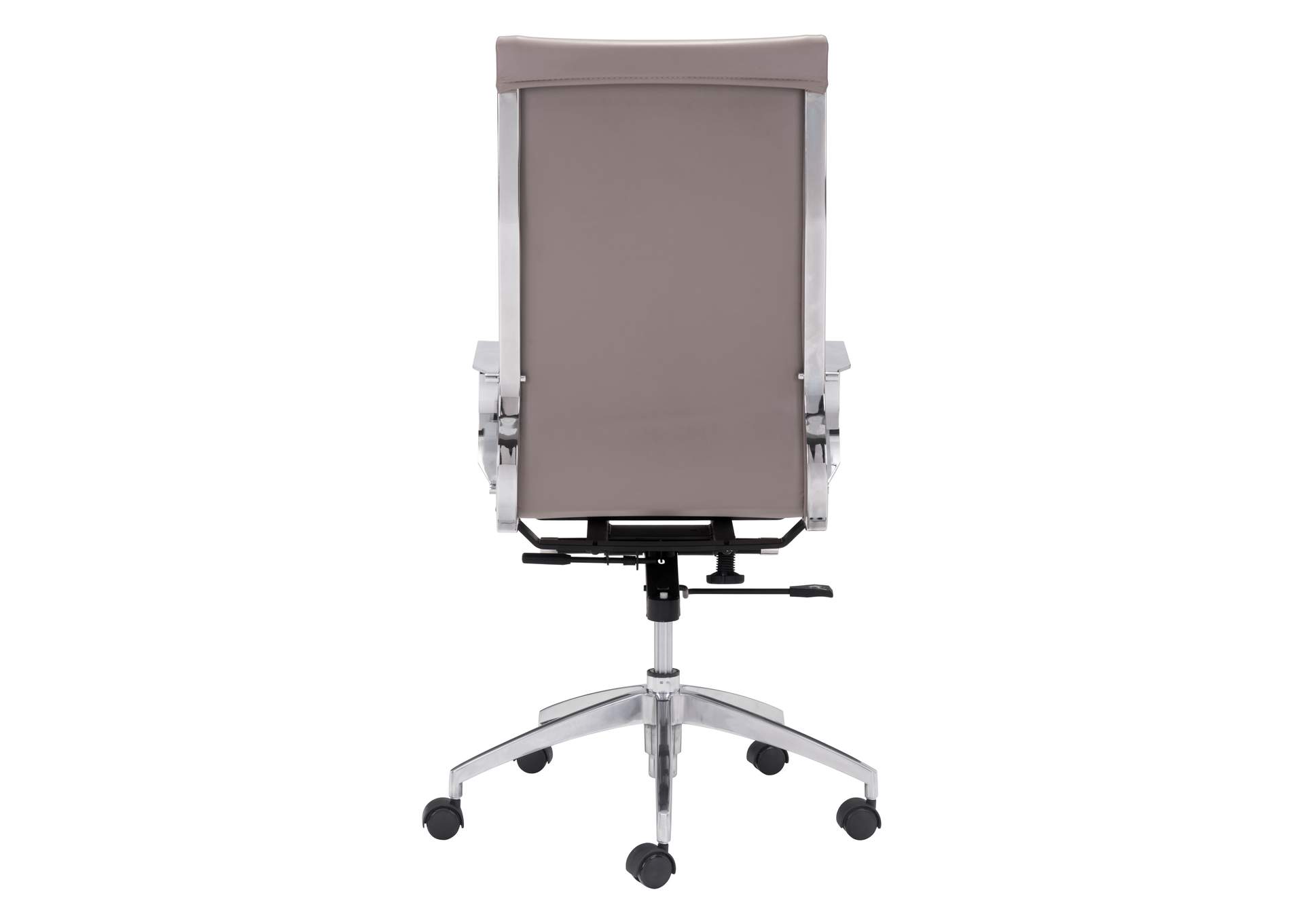 Glider High Back Office Chair Taupe,Zuo