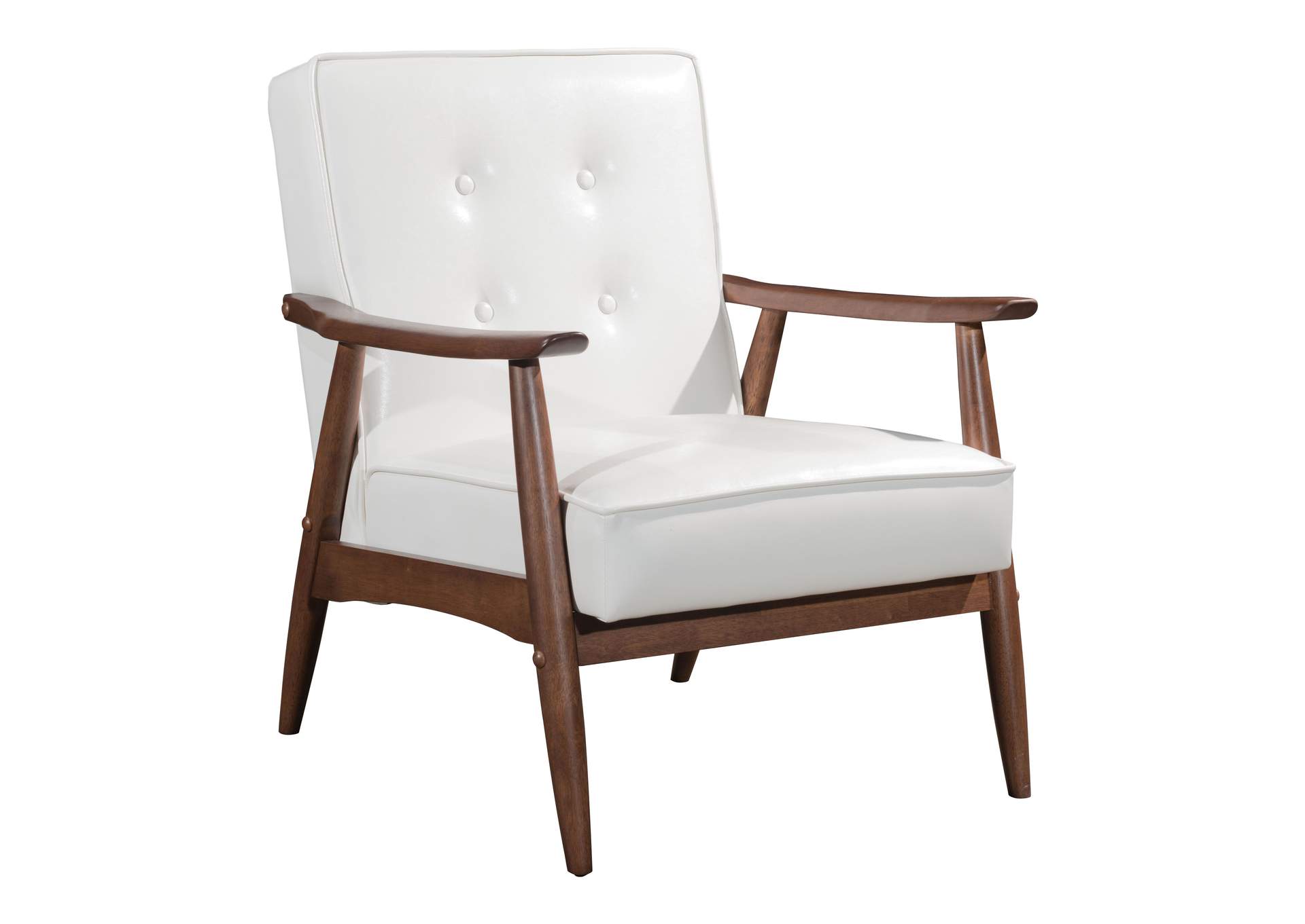 Rocky Arm Chair White,Zuo